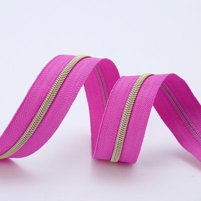 #5 Nylon Zipper Rainbow Teeth For Garments Suburban Wear Dress Formal