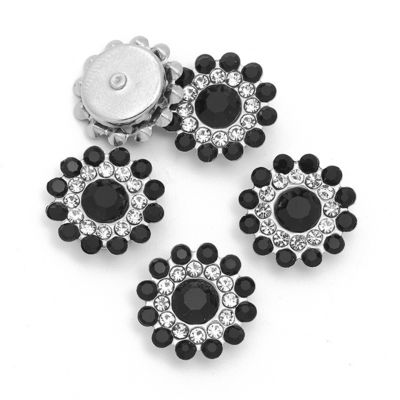 Acessório China Grosso Rhinestone Pearl Diamond Cristal Botão de Metal Para Vestuário Centro de Arco de Cabelo