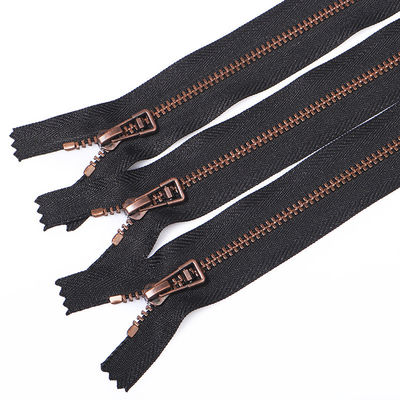 5# fechado fim anti-cobre fechaduras metálicas para roupas de mulher homem jaqueta fechadura fechadura de metal personalizado