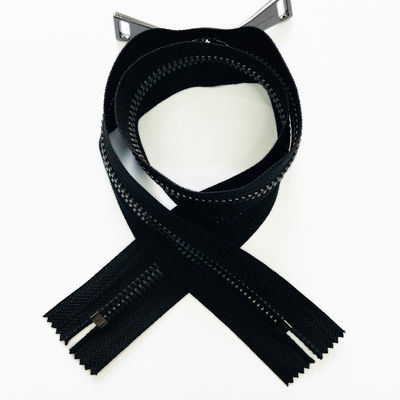 Acessórios de costura Open End Two Way Tipo 3# 5# 8# Custom Tape Color Pull Brass Zipper for Cloth