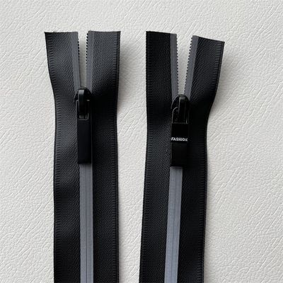 TPU/PU Ferradura resistente à água, Ferraduras impermeáveis com faixa refletora em 2 lados para exterior, casaco, vestuário