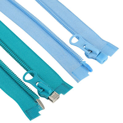 Fábrica Hot Wholesale 3# 5# 7# 8# 10# Nylon Long Chain Zipper mesma cor Dentes Zipper colorido Nylon Zipper para saco roupa sapatos