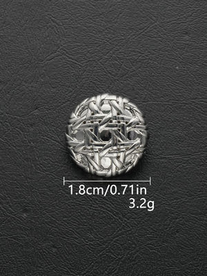 Custom Sewing Dome Retro Uniform Suit Buttons Shank Metal Button para roupas