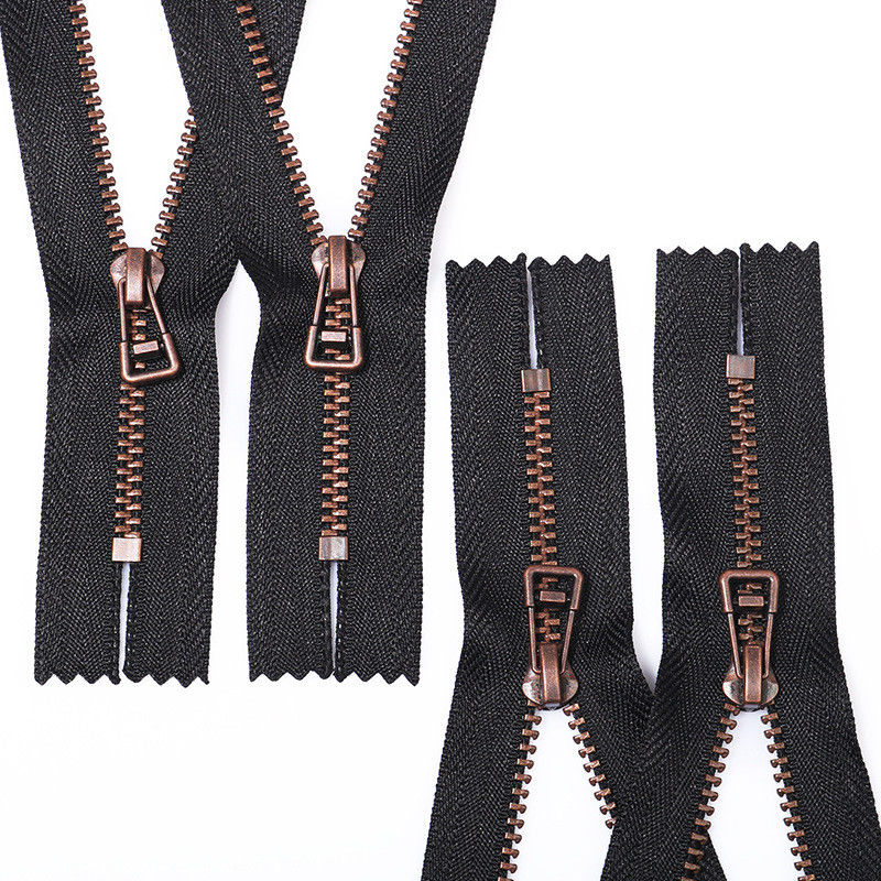 5# fechado fim anti-cobre fechaduras metálicas para roupas de mulher homem jaqueta fechadura fechadura de metal personalizado